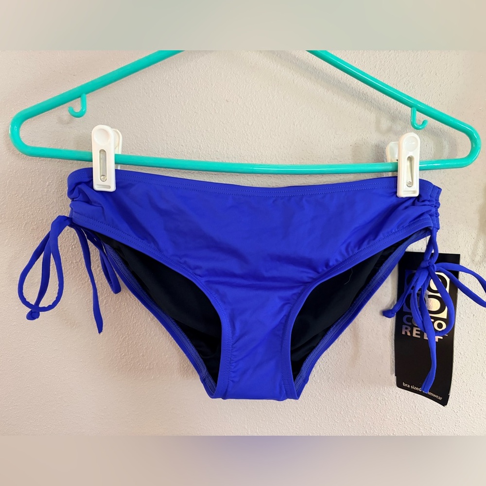 Coco Reef Vibrant Blue Bikini Bottom Size S Brand New!